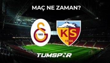 Galatasaray Kayserispor maçı ne zaman, saat kaçta ve hangi kanalda? Aslan&rsquo;a Gomis sürprizi!