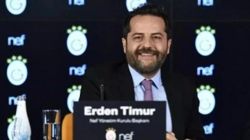 Galatasaray'da Erden Timur futbolda söz sahibi olacak!