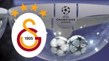 Galatasaray'ın Şampiyonlar Ligi'ndeki rakibi belli oldu | CANLI