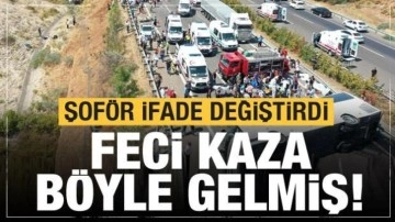 Gaziantep'teki kaza böyle gelmiş! Şoför ifade değiştirdi! İşte gerçekler