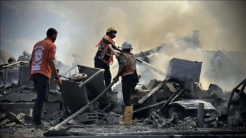 Gazze’de Sivil Savunma ekipleri hedef alındı... 85 çalışan şehit oldu!