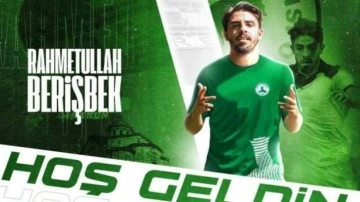 Giresunspor, Rahmetullah Berişbek'i renklerine bağladı