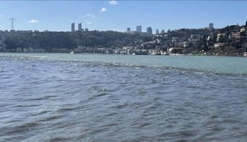 Göksu Deresi'nden akan çamur İstanbul Boğazı'nın rengini değiştirdi