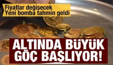 Gram altın için 1000 TL tahmini! Altına büyük göç başladı: Fiyatları değiştirecek