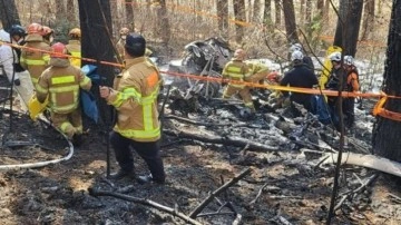 Güney Kore'de helikopter düştü: 5 kişi öldü