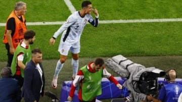 Gürcistan maçında Ronaldo'yu çılgına çevirdiler