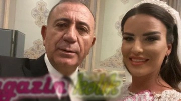 Gürsel Tekin ve Mehtap Özkan'ın nikah töreninden ilk kareler geldi