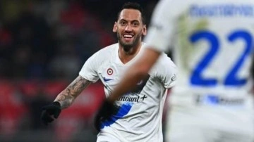 Hakan Çalhanoğlu şov yaptı! Inter farka koştu