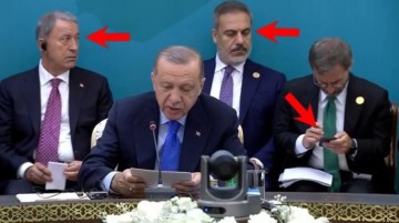 Hakan Fidan'ın Fahrettin Altun'un telefonuna baktığı görüntünün perde arkası