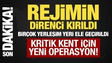 Hama'da rejimin direnci kırıldı: Kritik kent için yeni operasyon!