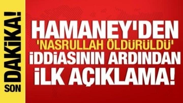 Hamaney'den 'Nasrullah öldürüldü' iddiasının ardından ilk açıklama!