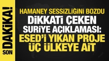 Hamaney'den Suriye açıklaması: Esad'ı yıkan proje üç ülkeye ait