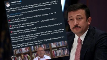 Hamza Dağ'dan TOKİ tepkisi: Kılıçdaroğlu'na tane tane ifade edelim ki idrak edebilsin