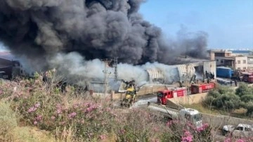 Hatay'da korkutan yangın!