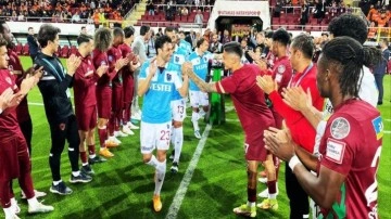 Hatayspor, Şampiyon Trabzonspor'u alkışladı!