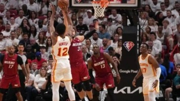 Heat, Hawks'ı eleyerek yarı finale çıktı