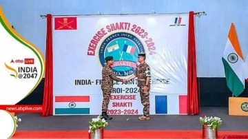 Hindistan ve Fransa'nın 2 hafta sürecek askeri tatbikatı başladı