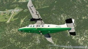 Hırvatistan'da bir uçak içindeki yolcularla birlikte kayboldu