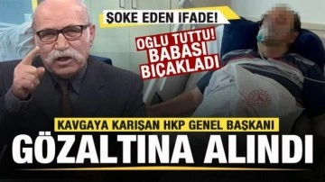 HKP Genel Başkanı Nurullah Ankut kavgaya karıştı! Gözaltına alındı