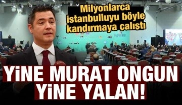 İBB sözcüsü Murat Ongun'un su zammı yalanını AK Parti gurubu hemen deşifre etti