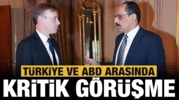 İbrahim Kalın ABD Ulusal Güvenlik Danışmanı Jake Sullivan ile görüştü