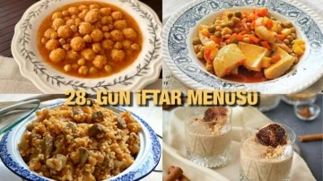 İftar menüleri 2023: 28. Gün iftar menüsü