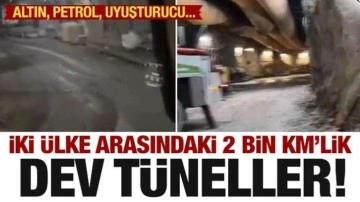 İki ülke arasında dev tüneller! 2 bin kikometreyi buluyor! Sınırı kalbura çevirdiler