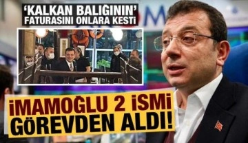 İmamoğlu kalkan balığının faturasını İBB işçilerine ödetti: 2 masum isim görevden alındı