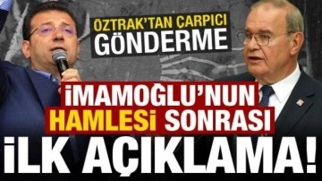 İmamoğlu'nun hamlesi sonrası Öztrak'tan çarpıcı 'değişim' göndermesi!