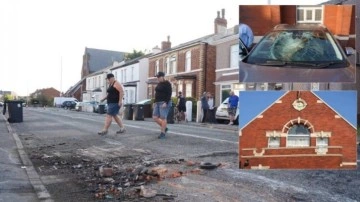 İngiltere'de aşırı sağcılar camiye saldırdı