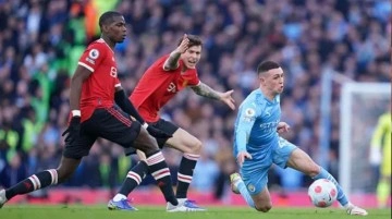 İngiltere'de çılgın maç! Manchester derbisinde City, United'ı farka boğdu