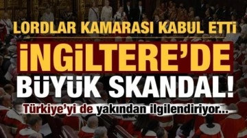 İngiltere'de skandal yasa tasarısı kabul edildi!