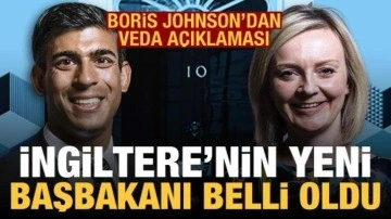 İngiltere'nin yeni başbakanı belli oldu! Boris Johnson'dan veda açıklaması