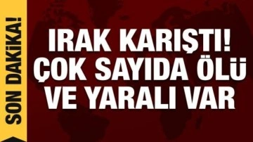 Irak'ta olaylar büyüyor: Sadr yanlıları sokağa indi, çok sayıda ölü ve yaralı var