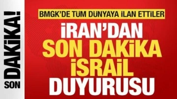 İran'dan son dakika İsrail ve saldırı duyurusu! BMGK'de tüm dünyaya ilan ettiler