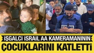 İşgalci İsrail, Anadolu Ajansı kameramanının 4 çocuğu ve 3 kardeşini katletti