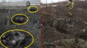 İşgalin 12. gününde kan donduran görüntü! Ukrayna öldürülen Rus askerlerin fotoğraflarını paylaştı