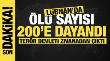 İsrail'den Lübnan'da katliam: Can kaybı 182'ye çıktı! Başbakan Mikati çağrı yaptı...