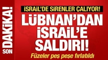 İsrail duyurdu! Lübnan saldırı başlattı: Çok sayıda füze peş peşe fırlatıldı