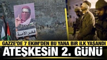 İsrail esir listesini aldı, ateşkes devam ediyor... Gazze'de 7 Ekim'den bu yana bir ilk!