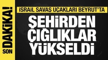 İsrail jetleri Beyrut'ta ses duvarını aştı: Çığlıklar yükseldi