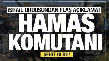 İsrail ordusundan flaş açıklama... 