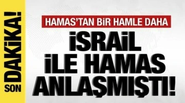 İsrail ve Hamas anlaşmıştı! Hamas'tan bir hamle daha geldi!