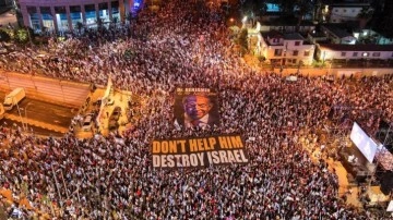 İsrail'de hükümet karşıtı protesto