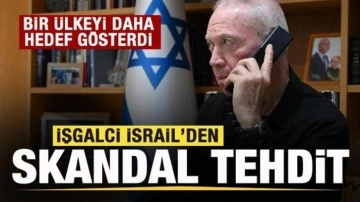 İsrail'den skandal tehdit! Bir ülkeyi daha hedef gösterdi!