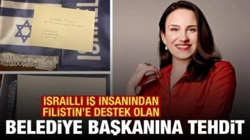 İsrailli iş insanından Filistin'e destek veren belediye başkanına tehdit