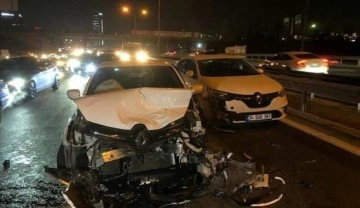 İstanbul Bağcılar'da zincirleme kaza