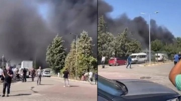 İstanbul'da boya fabrikasında yangın! Çok sayıda ekip sevk edildi