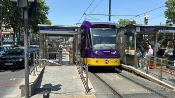 İstanbul'da yıkılma tehlikesi: Tramvay hattında seferler normale döndü