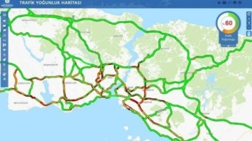 İstanbul haftanın ilk iş gününe yoğun trafikle başladı